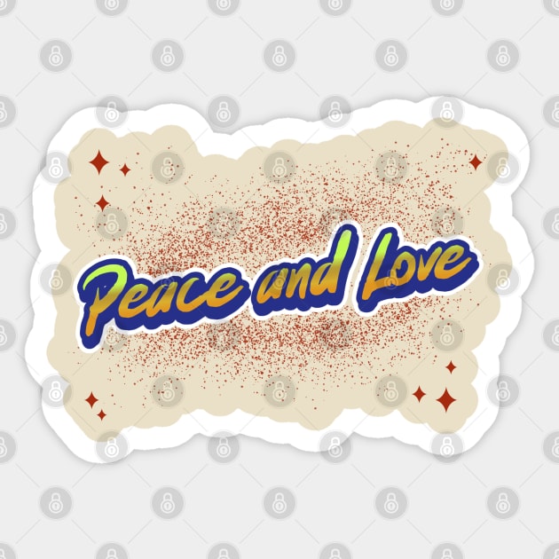 peace and love Sticker by Snapdragon